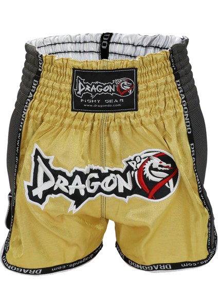 Dragondo MT3035 Muay Thai Şortu Özel Dokuma Saten Muay Thai Şort