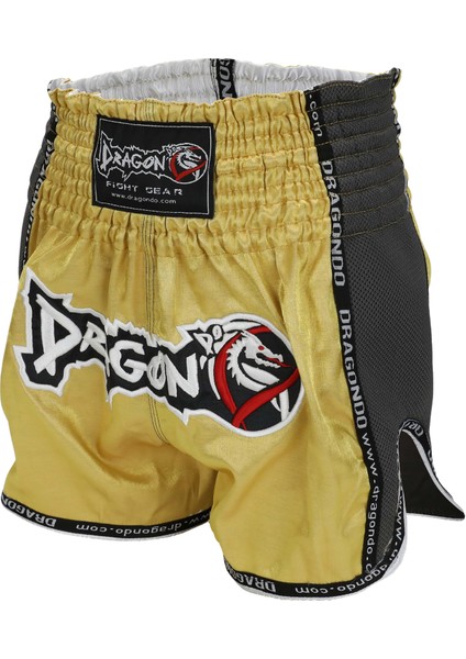 Dragondo MT3035 Muay Thai Şortu Özel Dokuma Saten Muay Thai Şort