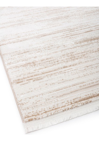 Vals Bej Salon Halısı Koridor Kesme Yolluk Yumuşak Doku Kaymaz Tozumaz Dokuma Makine Halısı 02 fırsatları