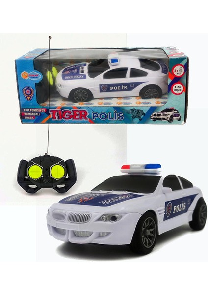 Uzaktan Kumandalı Full Fonksiyon Süper Hızlı 1:24 Ölçek, Bmw Polis Arabası modelleri
