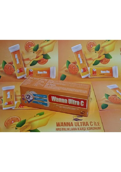 Ultra C_üçlü Etki C Vitamini D Vitamini Çinko Efervesan 15 Tablet