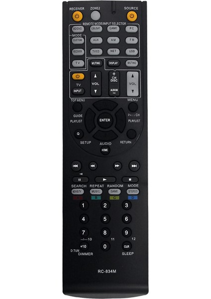 RC-834M Av Alıcısı Için Uzaktan Kumandayı Değiştirin TX-NR515 TX-NR414 HT-RC440 HT-S6500 HT-S7500 HT-R791 HT-RC460 HT-R758 (Yurt Dışından)