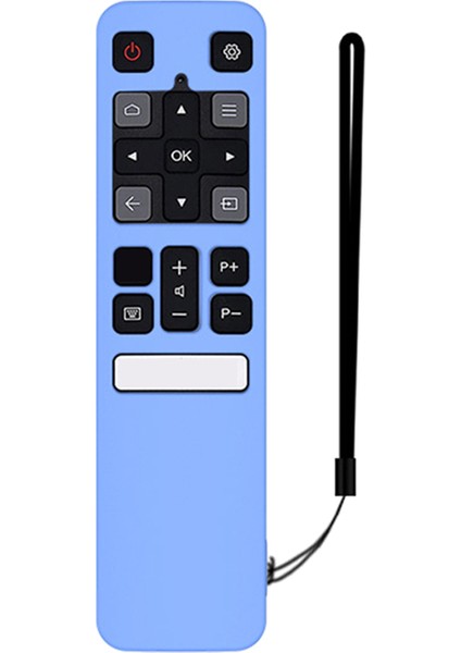 Uzaktan Kumanda Tv Koruyucu Kılıf Için RC802V Fmr1 Fnr1 Tv 4K Uzaktan Kumanda Değiştirme Kılıfı, Floresan Mavi (Yurt Dışından)