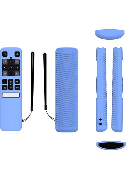 Uzaktan Kumanda Tv Koruyucu Kılıf Için RC802V Fmr1 Fnr1 Tv 4K Uzaktan Kumanda Değiştirme Kılıfı, Floresan Mavi (Yurt Dışından) fırsatları