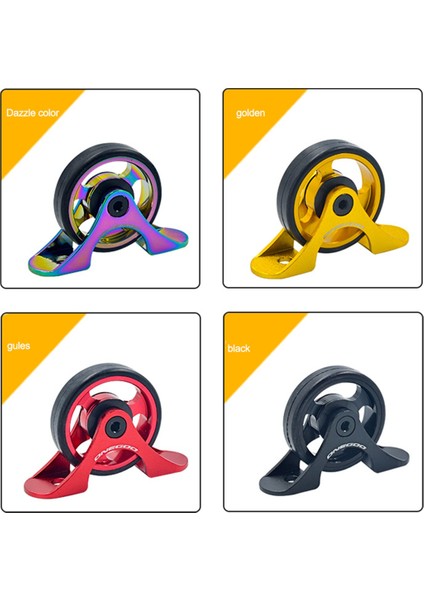 Katlanır Bisiklet Easywheel Bisiklet Çamurluk Tekerleği Tek Tekerlekler, Göz Kamaştırıcı Renk (Yurt Dışından)