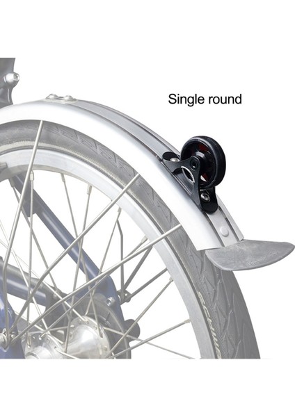 Katlanır Bisiklet Easywheel Bisiklet Çamurluk Tekerleği Tek Tekerlekler, Göz Kamaştırıcı Renk (Yurt Dışından)