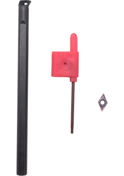 Torna Takım Tutucu S08K-SDUCR07 Iç Sıkıcı Bar + 95 Derece DCMT0702 Uçlar Cnc Torna Torna Takımı (Yurt Dışından)