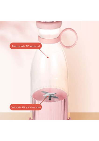 Şarj Edilebilir Mikserler Meyve Sıkacakları USB Taşınabilir Meyve Suyu Şişesi Mini Hızlı Elektrikli Blender Smoothie Buz Yapıcı Yeşil (Yurt Dışından) fiyatları