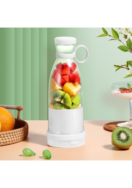 Şarj Edilebilir Mikserler Meyve Sıkacakları USB Taşınabilir Meyve Suyu Şişesi Mini Hızlı Elektrikli Blender Smoothie Buz Yapıcı Yeşil (Yurt Dışından) fırsatları