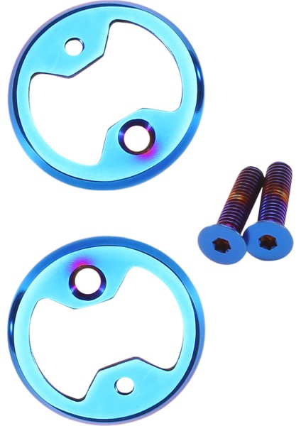 Bisiklet Pedalı Plakası Cleats Titanyum Comp Zero Aero Nano Eylem Bisiklet Parçaları, Mavi (Yurt Dışından)