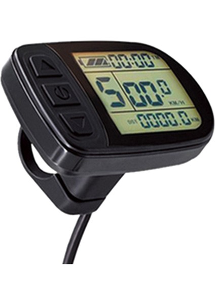 Ebike Kt-Lcd5 Ekran 24V36V48V72V 5 Pin Sm/su Geçirmez Konnektör Ekranı Elektrikli Bisiklet Için Akıllı Kontrol Paneli (Yurt Dışından)