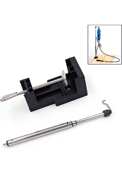 2 Adet Mil Boru 0.5-3.2mm Masa Pense Döner Stand Askı Standı Ağaç Işleme Araçları Kiti Aksesuarları-Comb.5 (Yurt Dışından)