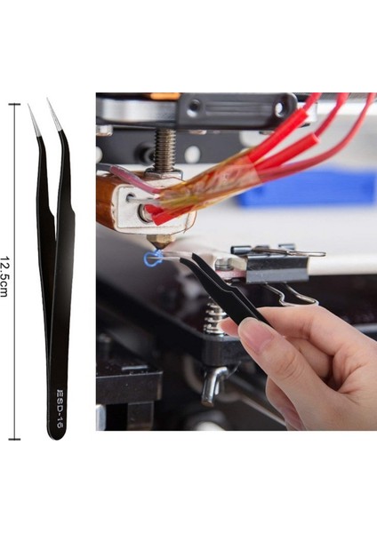 Çoğu 3D Yazıcı Meme Temizleme Değiştirme Kitleri Için, 0.2/0.4/0.6/0.8/1.0mm Meme, 0.35MM Temizleme Iğnesi, Anahtar, Cımbız (Yurt Dışından)