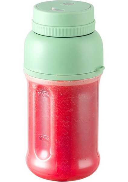 Taşınabilir Meyve Sıkacağı Blender 1000 ml Elektrikli Meyve Sıkacağı USB Şarj Limon Portakal Meyve Suyu Sıkma Bardağı Smoothie (Yurt Dışından)