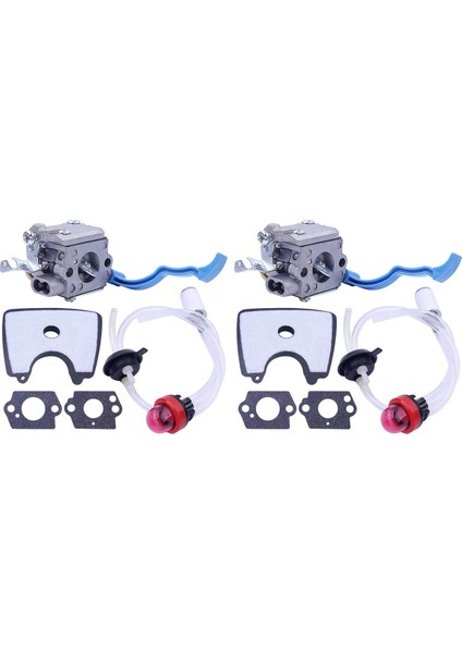 C1Q-W37 581798001 Için 125B 125BX 125BVX Yaprak Üfleyici Için Hava Yakıt Filtresi Hattı Ayarlı 2x Karbüratör (Yurt Dışından)