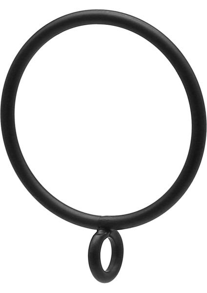 120 Paket 1.5 Inç (38MM) Iç Çaplı Metal Perde Halkaları Perdelik Kuşgözü Perde Halkaları - Siyah (Yurt Dışından) fiyatları