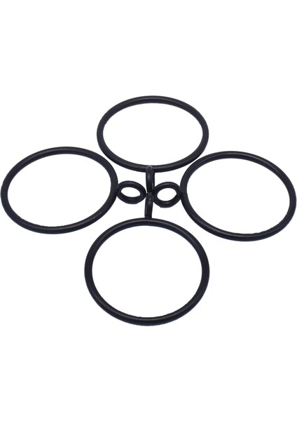 120 Paket 1.5 Inç (38MM) Iç Çaplı Metal Perde Halkaları Perdelik Kuşgözü Perde Halkaları - Siyah (Yurt Dışından) modelleri