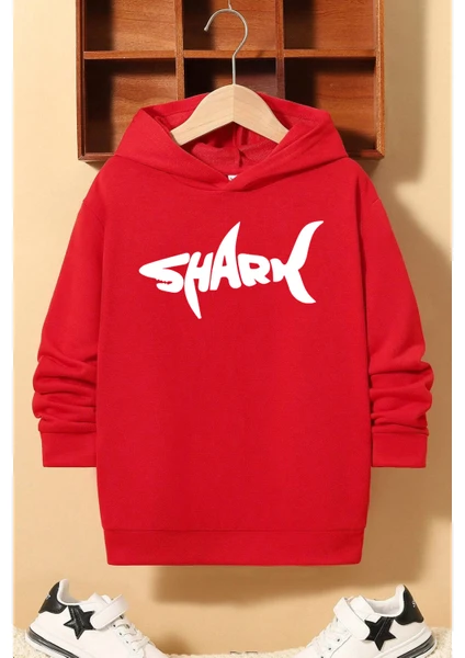 Only Trendwear  Çocuk Shark Baskılı Sweatshirt