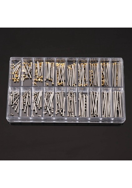 2 Kutu Saat Tamir Alet Takımı Kitleri Saat Kayışı Vidaları Çeşitler Tüp Sürtünme Pimi Klipsler Perçin Biter 10MM-28MM (Yurt Dışından) fiyatları