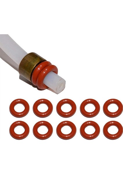 100 Adet O-Ringler/kahve Makinesi Basınç Borusu Ptfe Boru Sızdırmazlık Halkası Kırmızı Kahve Makinesi Yedek Parça (Yurt Dışından) fiyatları