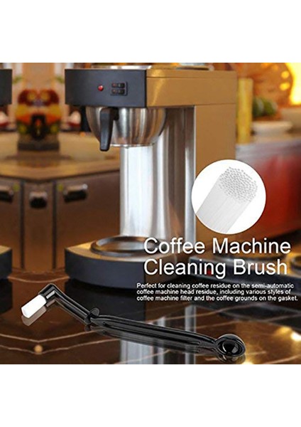 Kahve Makinesi Temizleme Fırçası, Espresso Makinesi Grup Başlığı Için Kaşık Alet Seti, 6'lı Paket, Siyah (Yurt Dışından) indirimleri