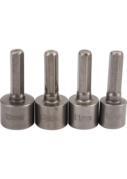 Adet/takım 5MM-13MM 1/4 Inç Dıy Hex Soket Kol Nozulları Somun Anahtarı Bit Seti Matkap Ucu Adaptörü Ağaç Işleme Için Güç Aracı (Yurt Dışından)