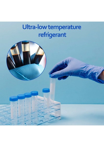 50 Adet 1.8ml Plastik Mezun 0.063OZ Cryovial Test Tüpü Numune Borusu Mühür Kapaklı (Yurt Dışından)