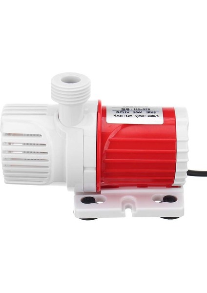 20W 12V Dc 1100L/H Dalgıç Su Pompası Deniz Kontrollü Ayarlanabilir Hız Su Pompası Balık Tankı Akvaryum (Yurt Dışından)