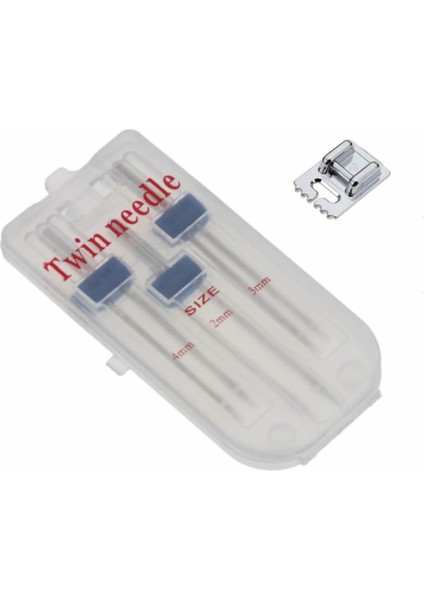 Janome Singer Zetina Bernina Nervür Ayak ve Iğne Set Takım modelleri