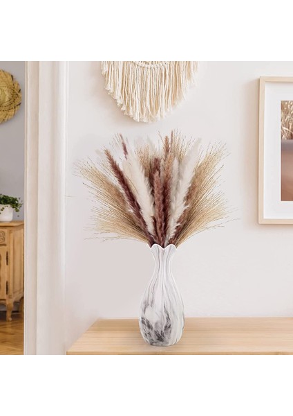 60 Parça Kurutulmuş Pampas Otu - Boho Dekor Ev Çiçek Aranjmanları Için Doğal Kurutulmuş (Yurt Dışından) fiyatları