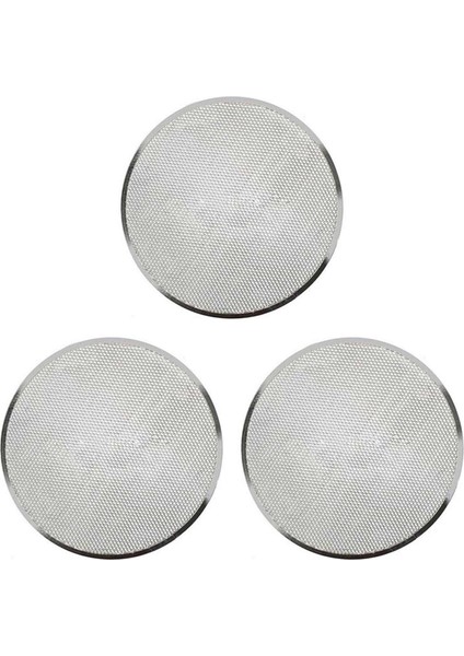 3x Profesyonel Yuvarlak Pizza Fırını Pişirme Tepsisi Barbekü Izgarası Yapışmaz Örgü Net (14 Inç) (Yurt Dışından)