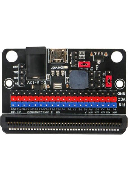 Microbit Gpıo Genişletme Python Io Için 1 Adet Genişletme Kartı: Yerleşik Pasif Buzzer ile Bit 5V (Yurt Dışından)