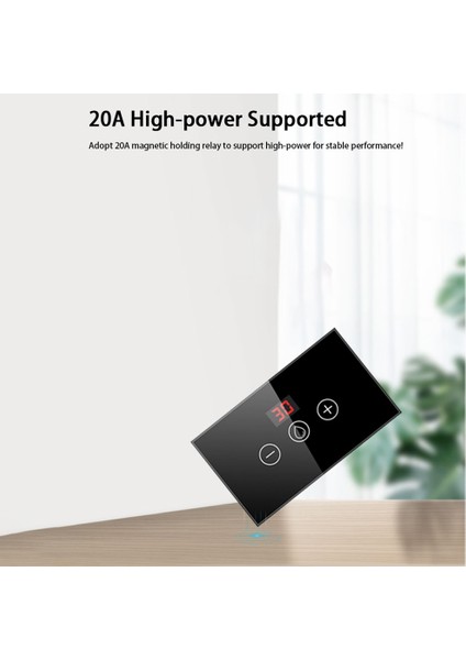 Akıllı Wifi Kazan Abd Standardı Akıllı Su Isıtıcı Anahtarı Tuya Akıllı Yaşam Uygulama Kontrolü Alexa Google Black Için Birlikte Çalışır (Yurt Dışından)
