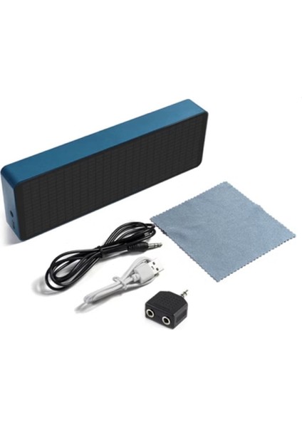 Renkli LED Müzik Spektrumu Elektronik Saat Ses Kontrolü Ritim Işığı 1624 Rgb Alma Atmosfer Seviyesi Göstergesi, Mavi (Yurt Dışından) indirimleri