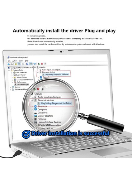 Parmak Izi Girişi USB Bilgisayar Parmak Izi Tanıma Önyükleme Yazılımı Kilidi Parmak Izi Tanıma (Yurt Dışından) fırsatları
