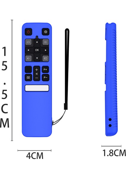 Uzaktan Kumanda Tv Koruyucu Kılıf Için RC802V Fmr1 Fnr1 Tv 4K Uzaktan Kumanda Değiştirme Kılıfı, Koyu Mavi (Yurt Dışından) fiyatları