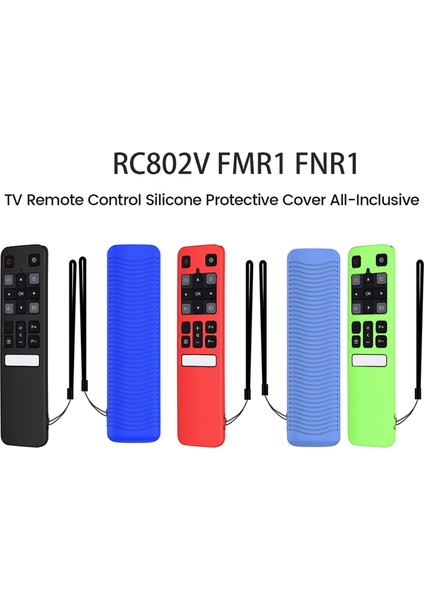 Uzaktan Kumanda Tv Koruyucu Kılıf Için RC802V Fmr1 Fnr1 Tv 4K Uzaktan Kumanda Değiştirme Kılıfı, Koyu Mavi (Yurt Dışından) indirimleri