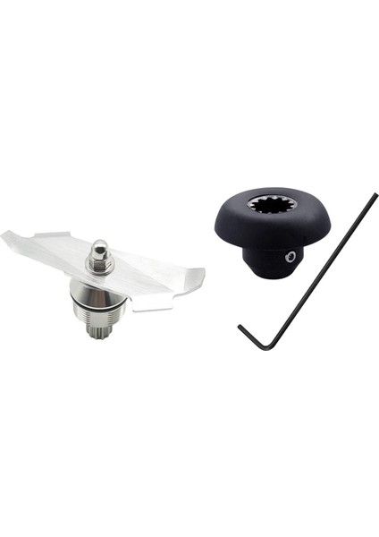Gelişmiş Seri Touch And Go Quiet One 48/64OZ Konteyner Için Sürücü Soket Kiti ile 2x Gelişmiş Bıçak Değiştirme (Yurt Dışından) fırsatları