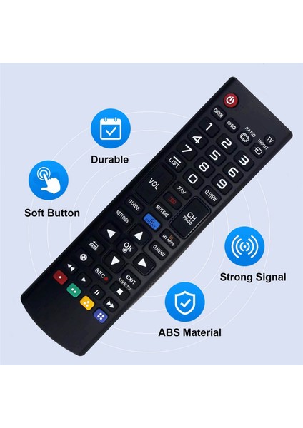 AKB73975702 Lg LED Hdtv Tv Için Uzaktan Kumandayı Değiştirin AKB74475401 32LF500B 43LF5900 50UH5530 29LN4510 55LM7600 60LA7400 43UH61 (Yurt Dışından) modelleri