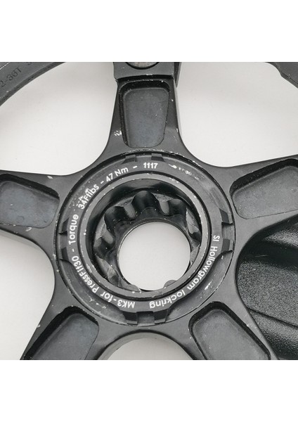 Hollowgram Örümcek Kilitleme Halkası Için Cnc Alüminyum Alaşım KP021/, Supersix 2 - Bisiklet Aksesuarları (Yurt Dışından)