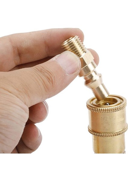 5 Adet 1/4 Inç Rv Bantlı Bağlantı Parçaları, 1/4 Inç Dişi Kapatma Vanası Içerir, Rv Için 1/4 Inç Npt, Römork, Barbekü (Yurt Dışından) indirimleri