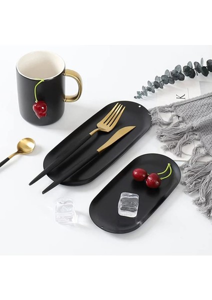 Oval Saklama Tepsisi Ürün Tepsisi Oval Kozmetik Tepsileri Mumlar Tepsi Siyah Servis Tepsileri Büfe Tabağı Ev Dekorasyonu Için (Yurt Dışından) indirimleri