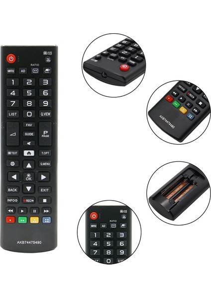 AKB74475490 Lg Tv Için Uzaktan Kumanda 32LH510U 32LH513U 32LH519U 32LH530V 43LH510V 43LH513V 43LH541V 49LH513V 49LH520V (Yurt Dışından) fırsatları