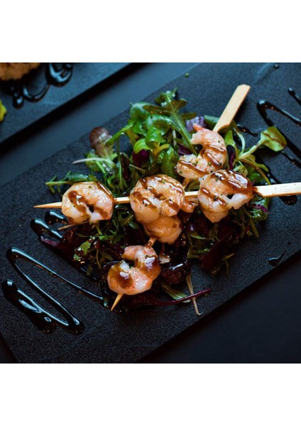 500 Adet Bambu Kürek Şiş Barbekü Bambu Şiş Barbekü Kebap Kokteyl Büfeleri Için Kokteyl Çubukları Parti 12 cm (Yurt Dışından) fırsatları