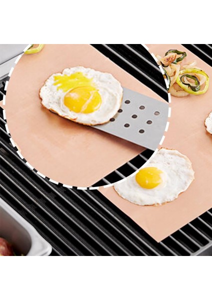 Fırının Tabanı ve Pfoa Içermeyen, Kalın Ağır Hizmet Yapışmaz Fırın Paspasları Için 78 Inç Rulo Bakır Fırın Gömlekleri Kahverengi (Yurt Dışından) fırsatları