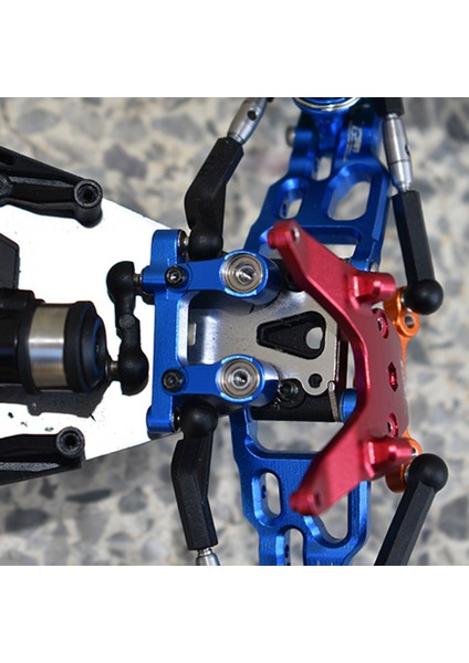 Metal Direksiyon Grubu Montaj Seti 1/18 Mini-T 2.0 2WD Stadyum Kamyon Rc Araba Yükseltme Parçaları, Titanyum (Yurt Dışından)