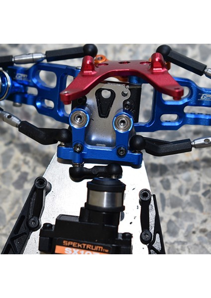 Metal Direksiyon Grubu Montaj Seti 1/18 Mini-T 2.0 2WD Stadyum Kamyon Rc Araba Yükseltme Parçaları, Titanyum (Yurt Dışından)
