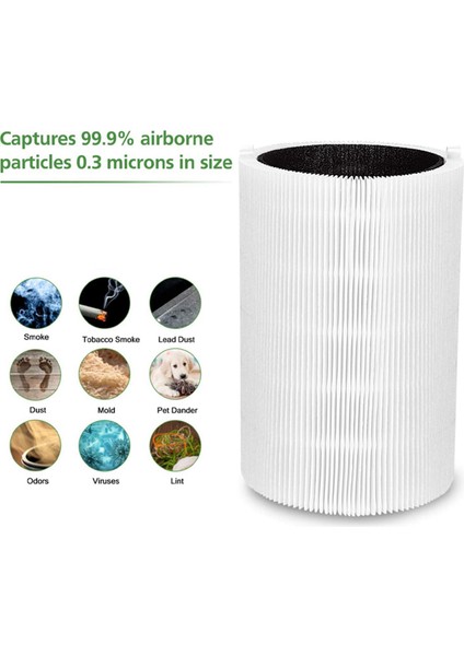 Blue Pure 411, 411+ ve Mını Hava Temizleme Cihazları Için 4 Paket Blue Pure 411 Yedek Filtre (Yurt Dışından) fiyatları