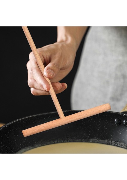 2 Adet Gözleme Pişirme Gereçleri Ahşap Krep Spatula ve Serpme Seti-Tortilla Tırmık Hamur Yayma Araçları (Yurt Dışından) fırsatları