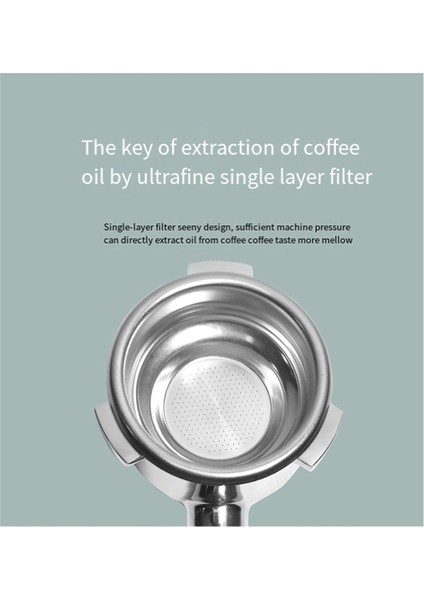 Filtre Tozu Hazneli Filtre Tutucu Için 54MM Dipsiz Portafilter (Yurt Dışından) indirimleri